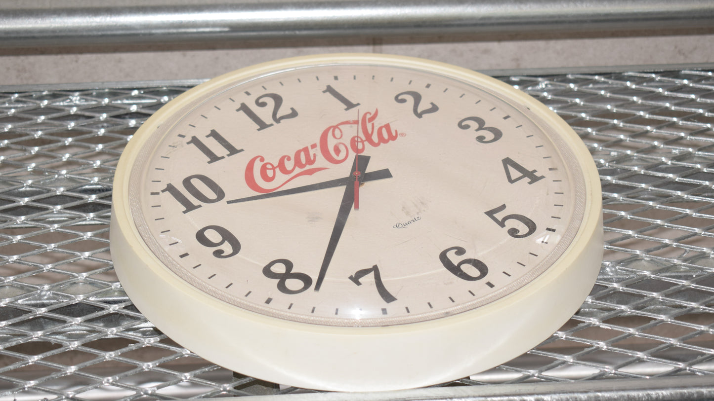 Vintage clock "coca-cola"B