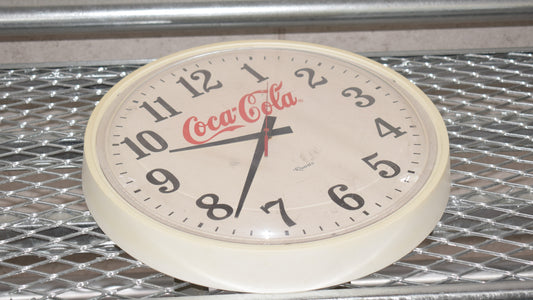 Vintage clock "coca-cola"Ｂ